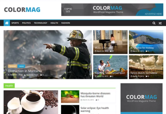 colormag theme