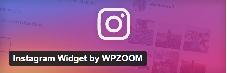 Instagram Widget by WPZOOM Plugin