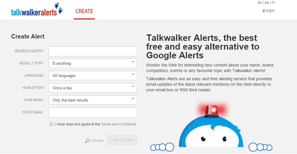 Talk Walker Alerts