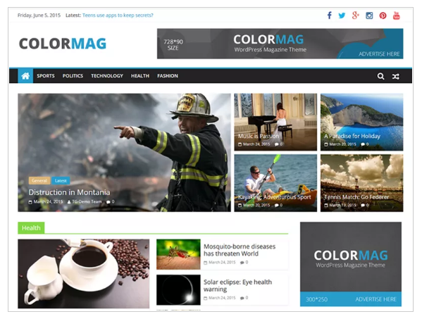 free wordpress themes 2017 blogs