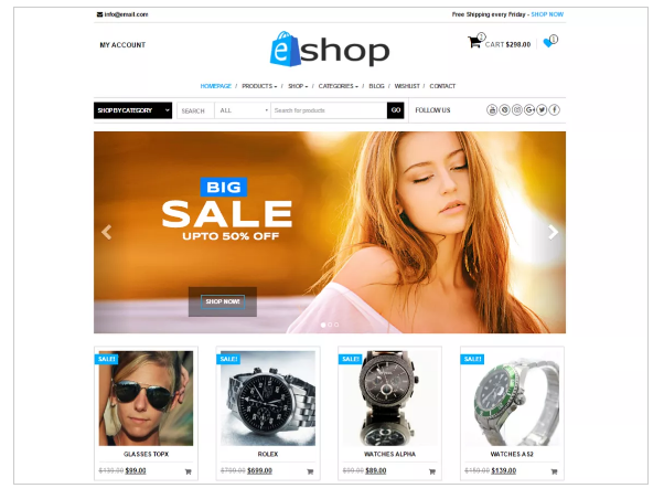 E-Shop theme