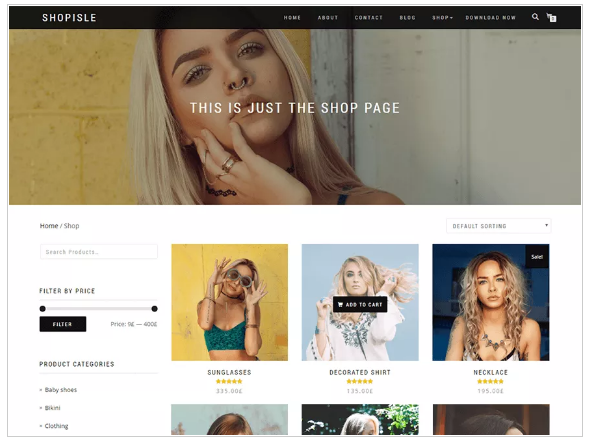 top free wordpress themes 2017 ecommerce and blog