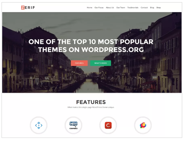 top 10 best free wordpress themes 2017