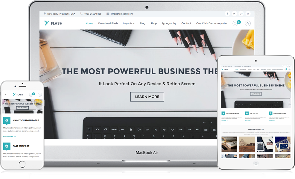 Flash WooCommerce WordPress Theme