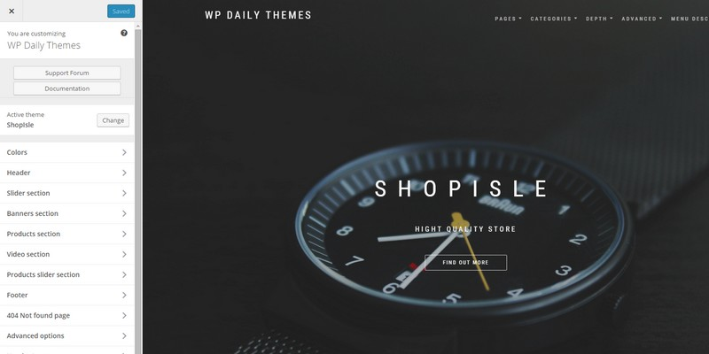 ShopIsle best woocommerce theme