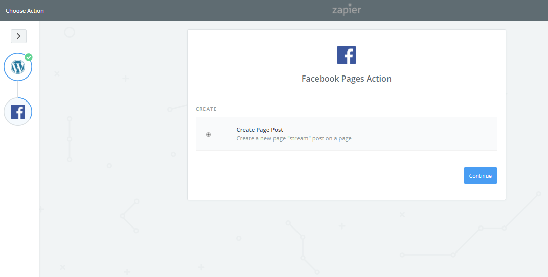 connecting facebook account 