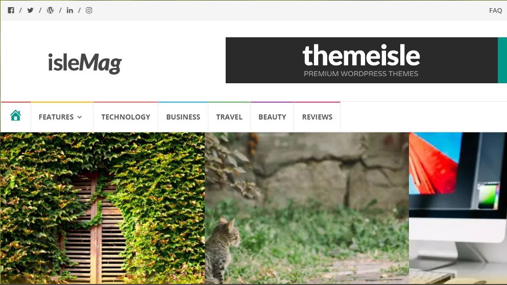 IsleMag WordPress theme for tech magazines