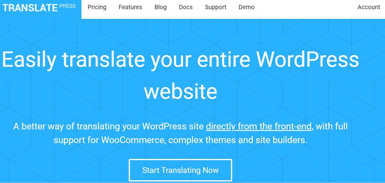 TranslatePress wordpress language plugin