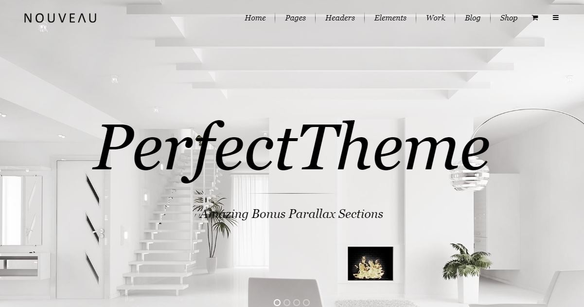 Nouveau fashion blog templates themes