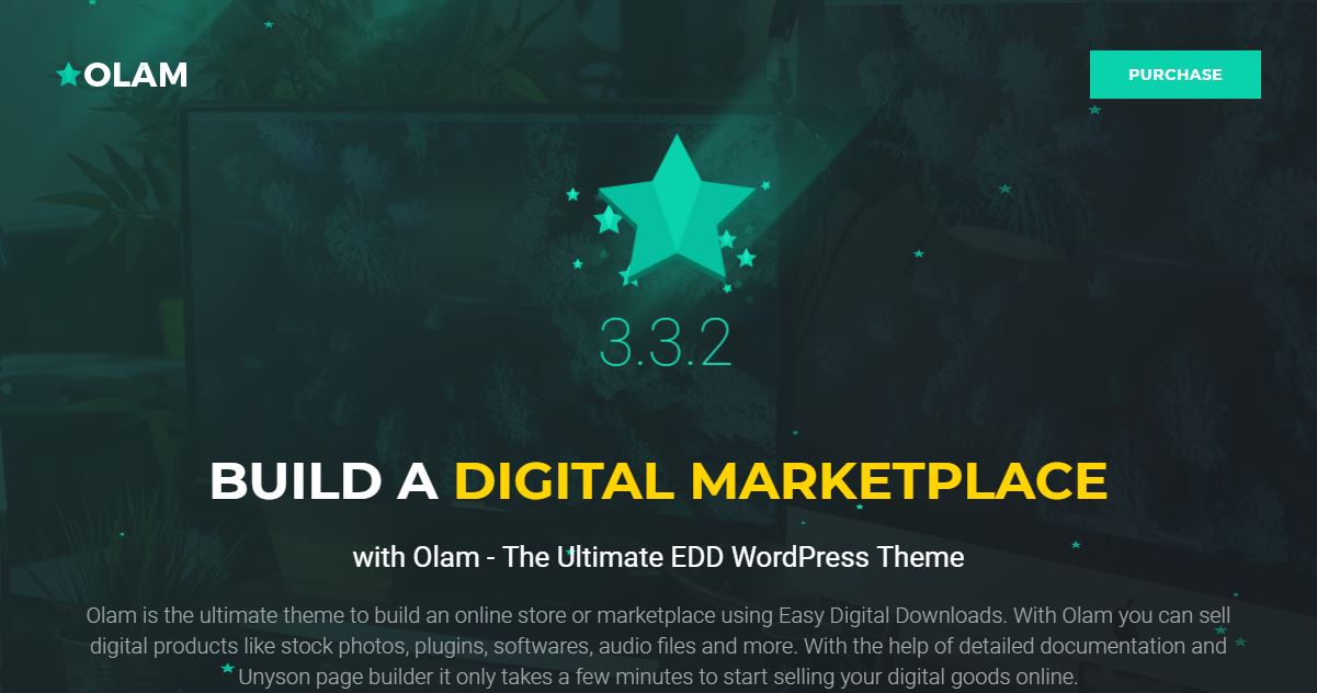 Olam - Marketplace WordPress Theme