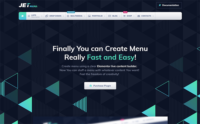 JetMenu Mega Menu for Elementor Page Builder WordPress Plugin