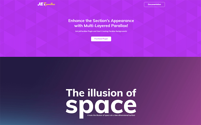 JetParallax Addon for the Elementor Page Builder WordPress Plugin