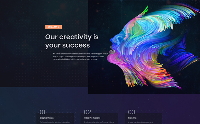 Graffis WordPress Design Elementor Template