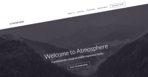 Atmosphere Pro WordPress theme for business