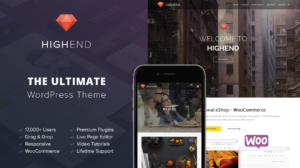 Highend Business WordPress Theme