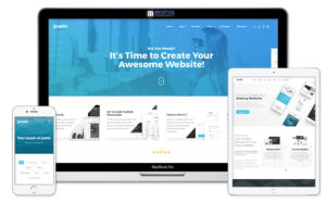 Jevelin WordPress business theme