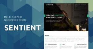 sentient WordPress theme for businesses