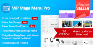 WP Mega Menu Pro Plugin