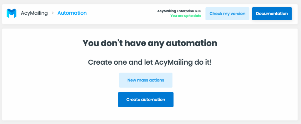 AcyMailing marketing automation tool