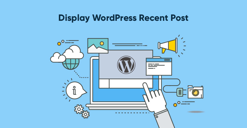 display WordPress recent post widget
