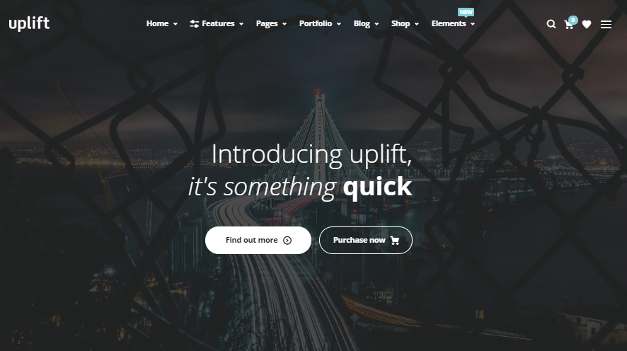 Uplift WordPress theme