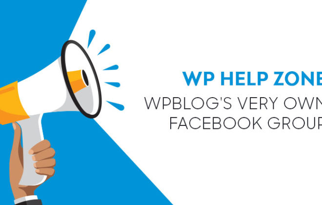 WPblog Facebook Group Anncouncement