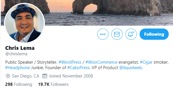 Chris Lema - WordPress Influencer